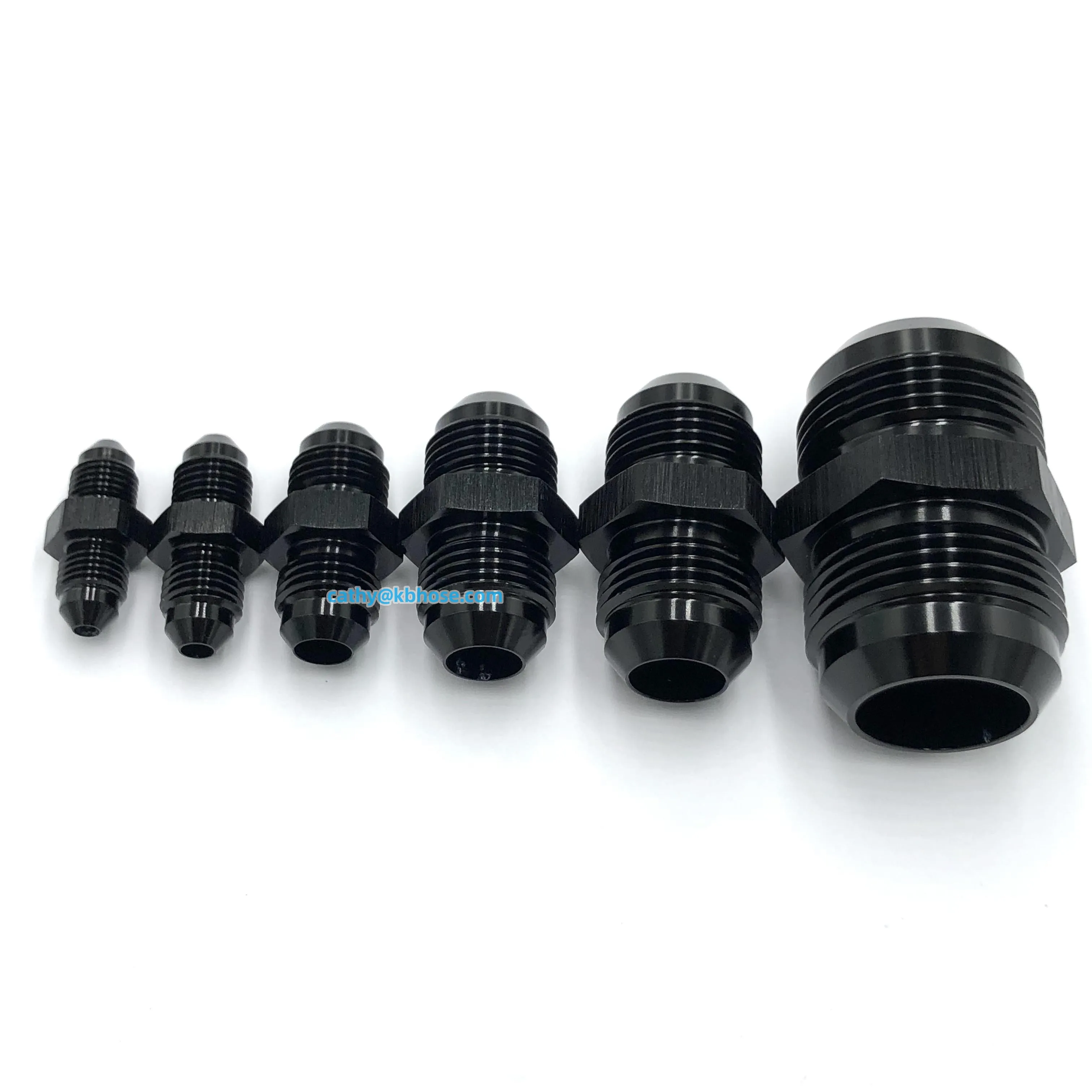 AN3 AN4 AN6 AN8 AN10 AN12 AN16 AN20 Straight Male Flare Union Fitting Adapter