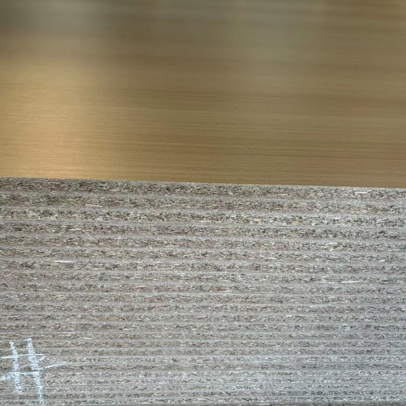 China wholesale melamine veneer wood grain particle board melamine 18mm particle board