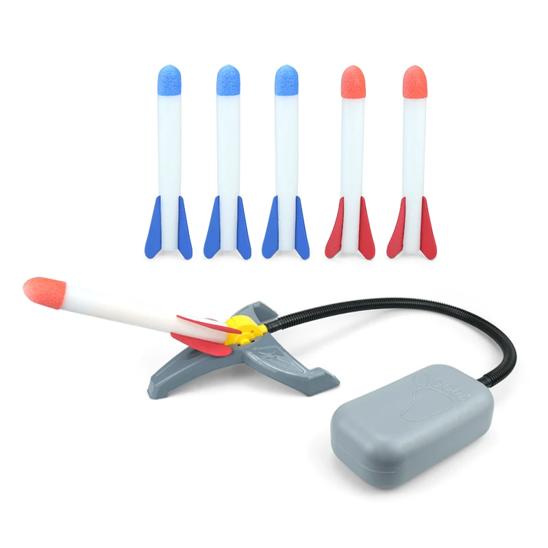 2024 EVA Foam Sponge Rockets with 6pcs rockets,other outdoor toys kids outdoor toys rocket launcher