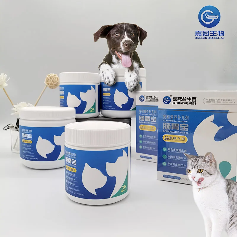 Private Label Support Formula Capsule Tablet Powder Gut Health Dog Diarrhea Medication Puppy Probiotic for Dogs