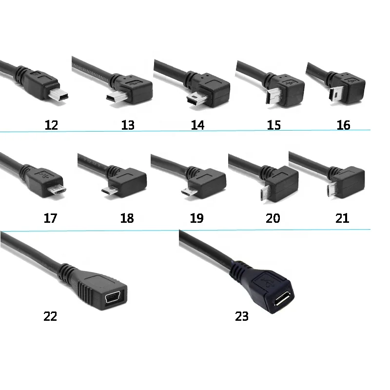 Manufacturers customize 22AWG USB 2.0 cable Male to Pigtail wire end open 2 cores with tinned cable