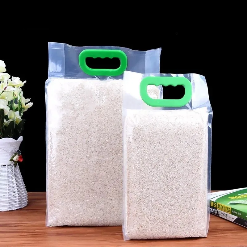 1KG Vacuum packed rice packaging bag Food contact 1 kg rice packaging bags