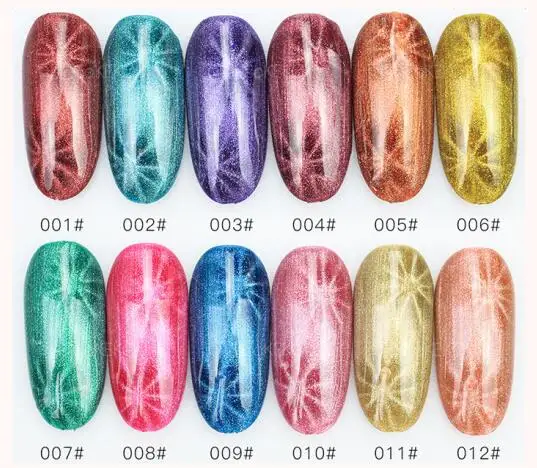 semipermanent complete unas hot products Mixcoco moonlight cat eye gel nail polish uv cat eye flash sparking gel salon supplies