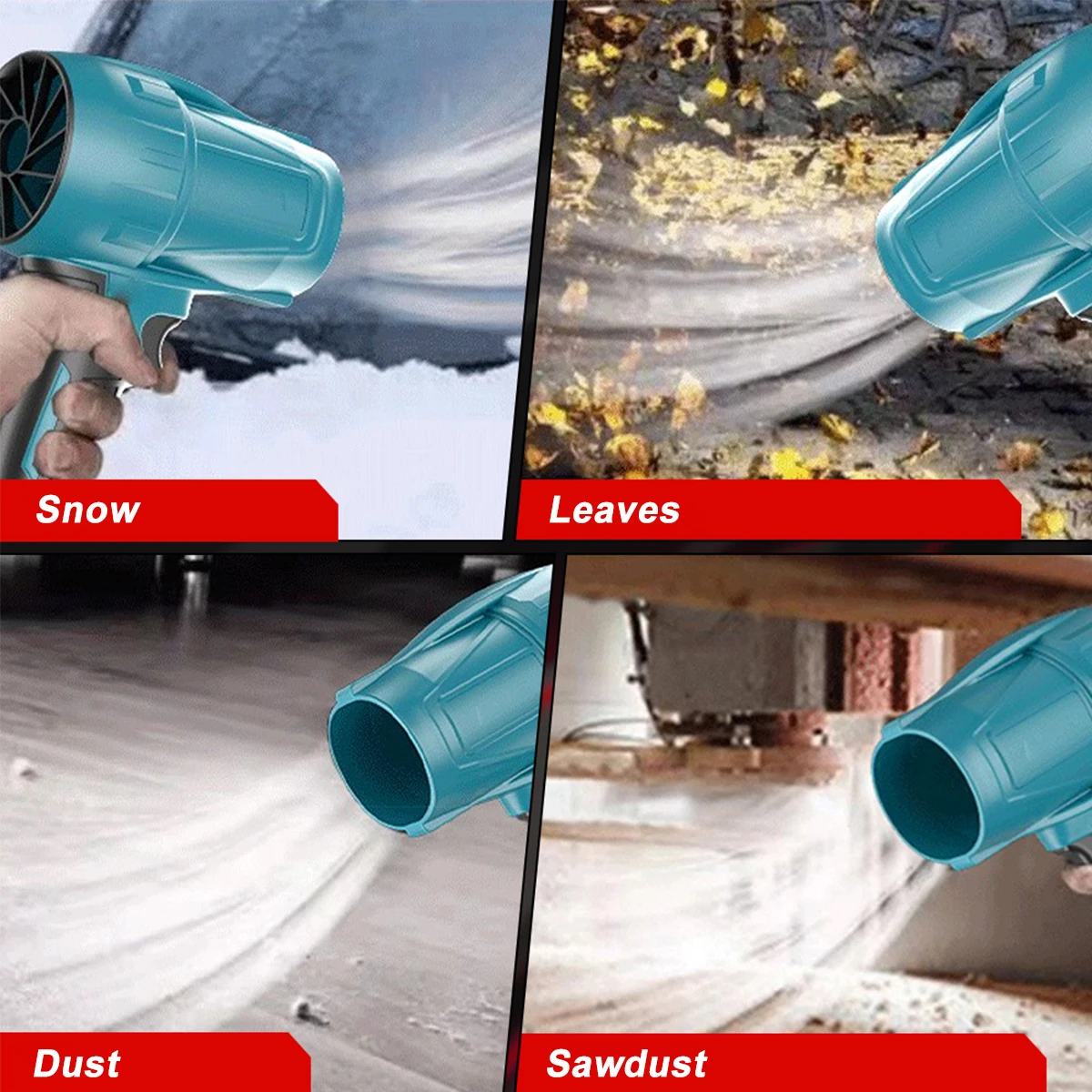 Brushless air blower leaf high pressure air blower for cars mini jet air blower for snow blowing Leaves