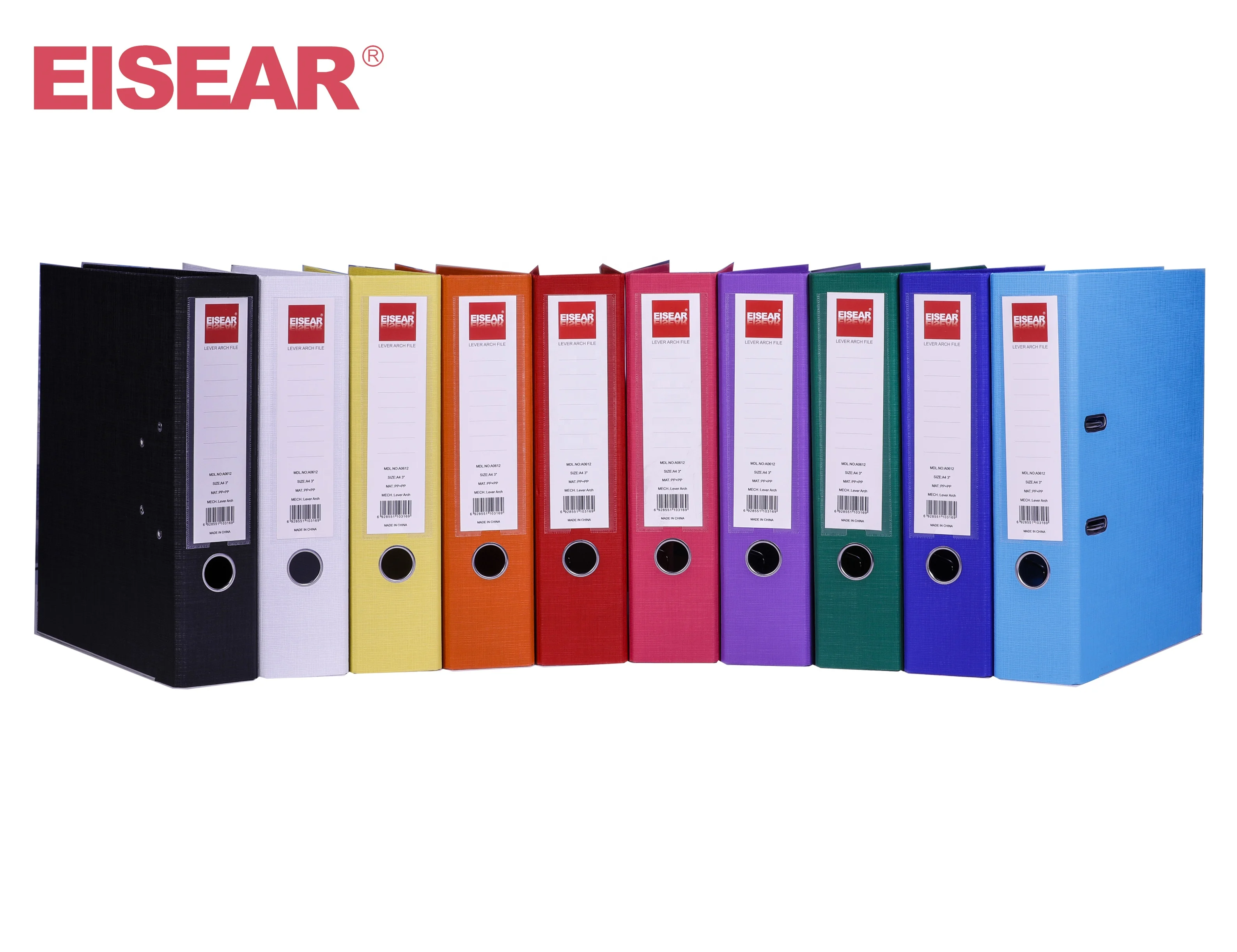 Top quality PP+PP Lever arch file A4 plastic folder custom folders Office supplies with logo Amazon Wholesaler Factory seller
