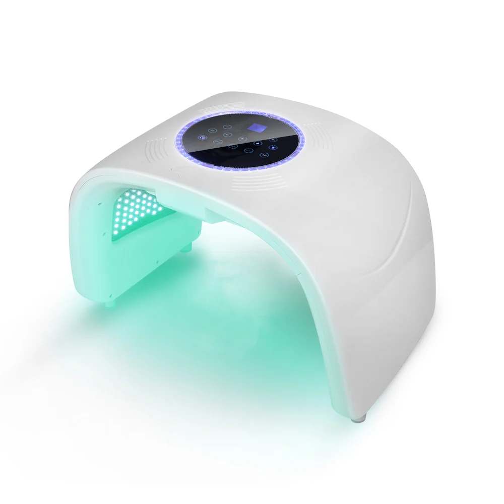 Pdt phototherapy led face light light pdt beauty machine with hair growth laser and face steamer