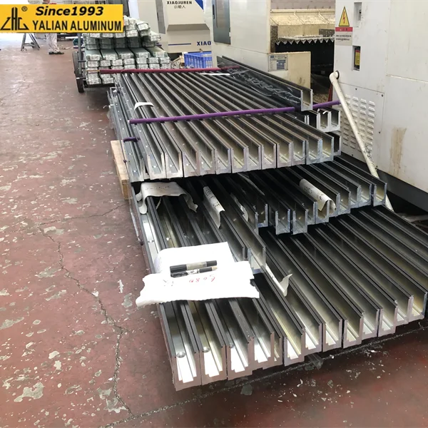 Deck Railing Aluminum Balustrade Mould Frameless Glass Balustrade System 10-20mm Accessories