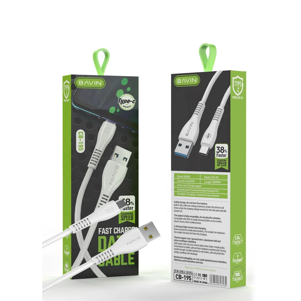 Горячая Распродажа кабель для быстрой зарядки type c 195 А