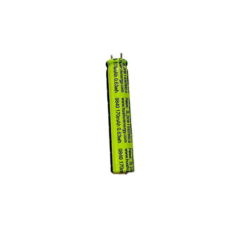 08400 batteries li-ion rechargeable 3.7v 170mah lithium cobaltate battery for bluetooth headset