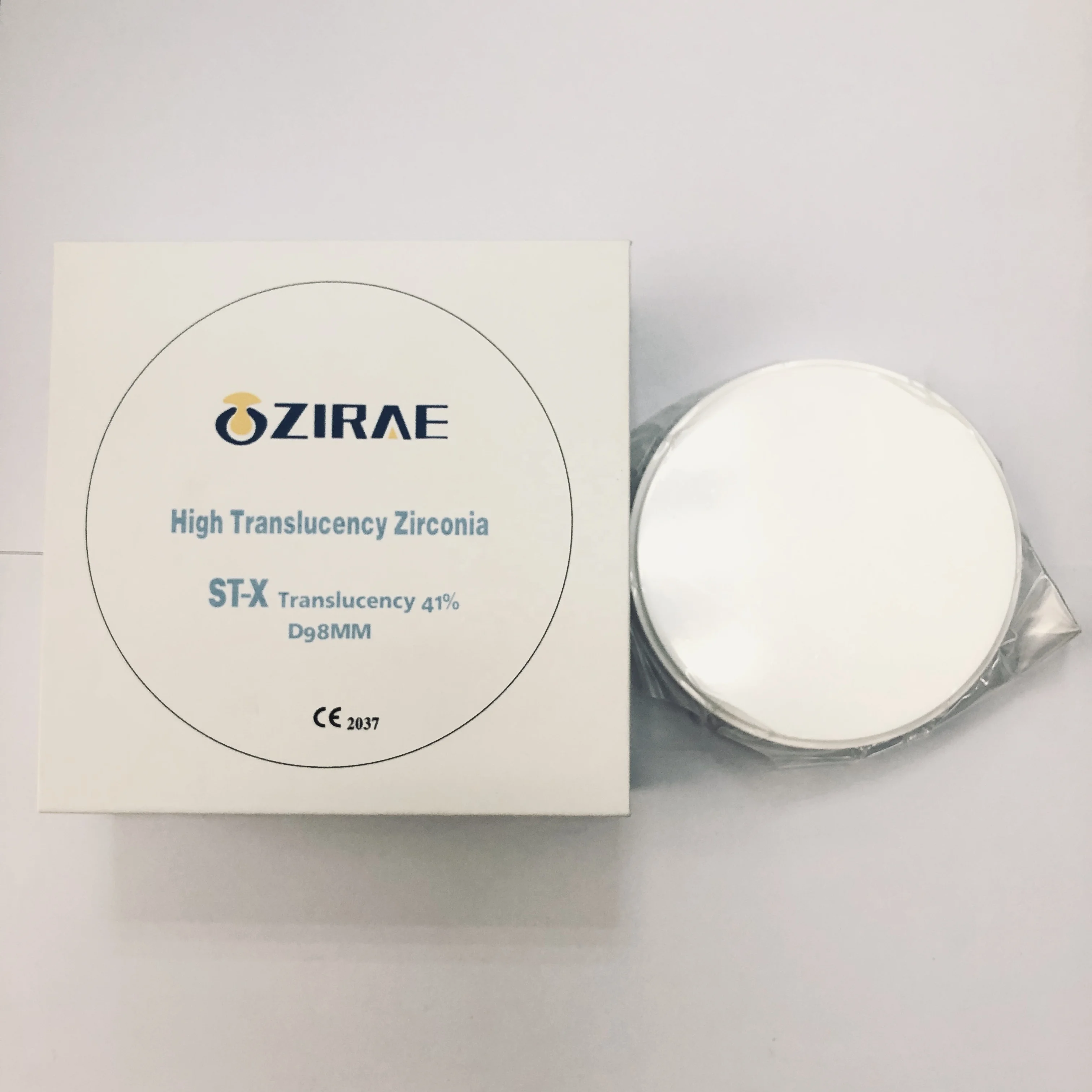 
Factory price cad cam 98mm HT zirconia blocks/Blanks/discs for dental crowns 