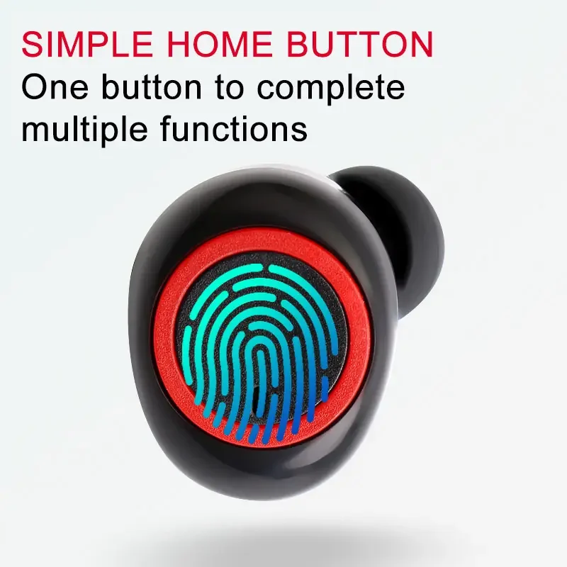 New Bluetooth Earphone Ear pods Wireless Sports Type Earbuds Earphone In ear Headphone