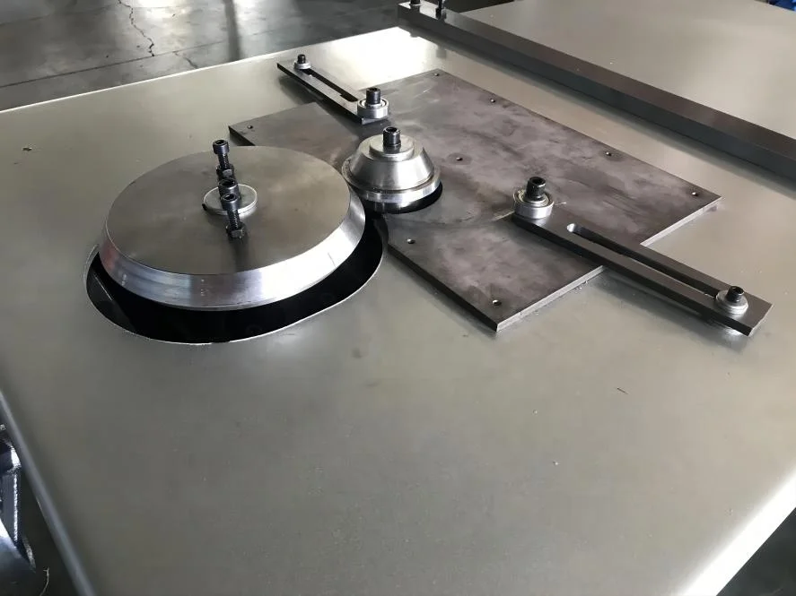 ventilation system electric galvanized steel elbow duct making machine