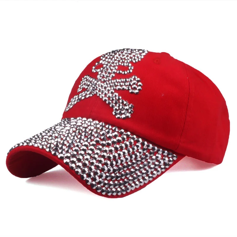 Crystal Trucker Hats Outdoor Women Shiny Mesh Rhinestone Sports Cap Summer Colorful Glitter Baseball Caps