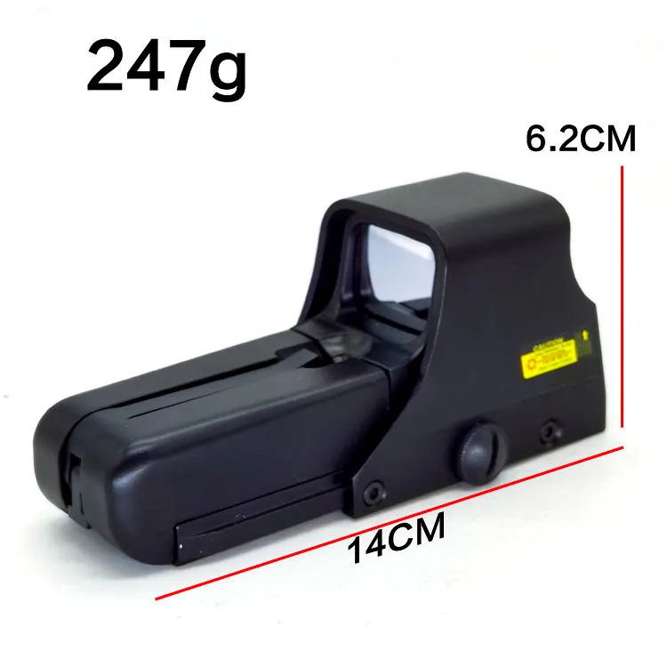 2024 New mirror 552 waterproof Qd base red dot rang scope