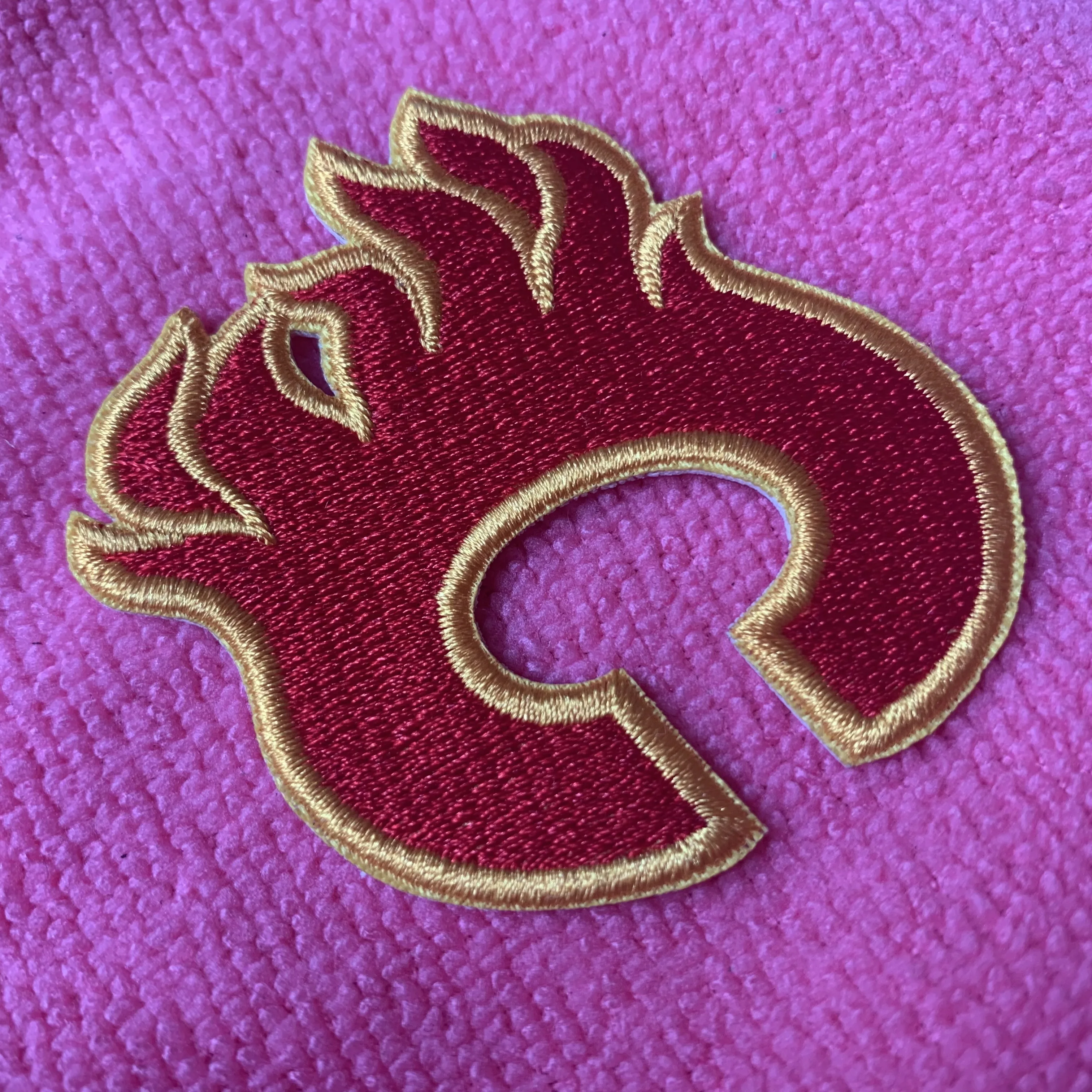 Professional design felt embroidery emblem,laser cut embroidery badge for hoodies