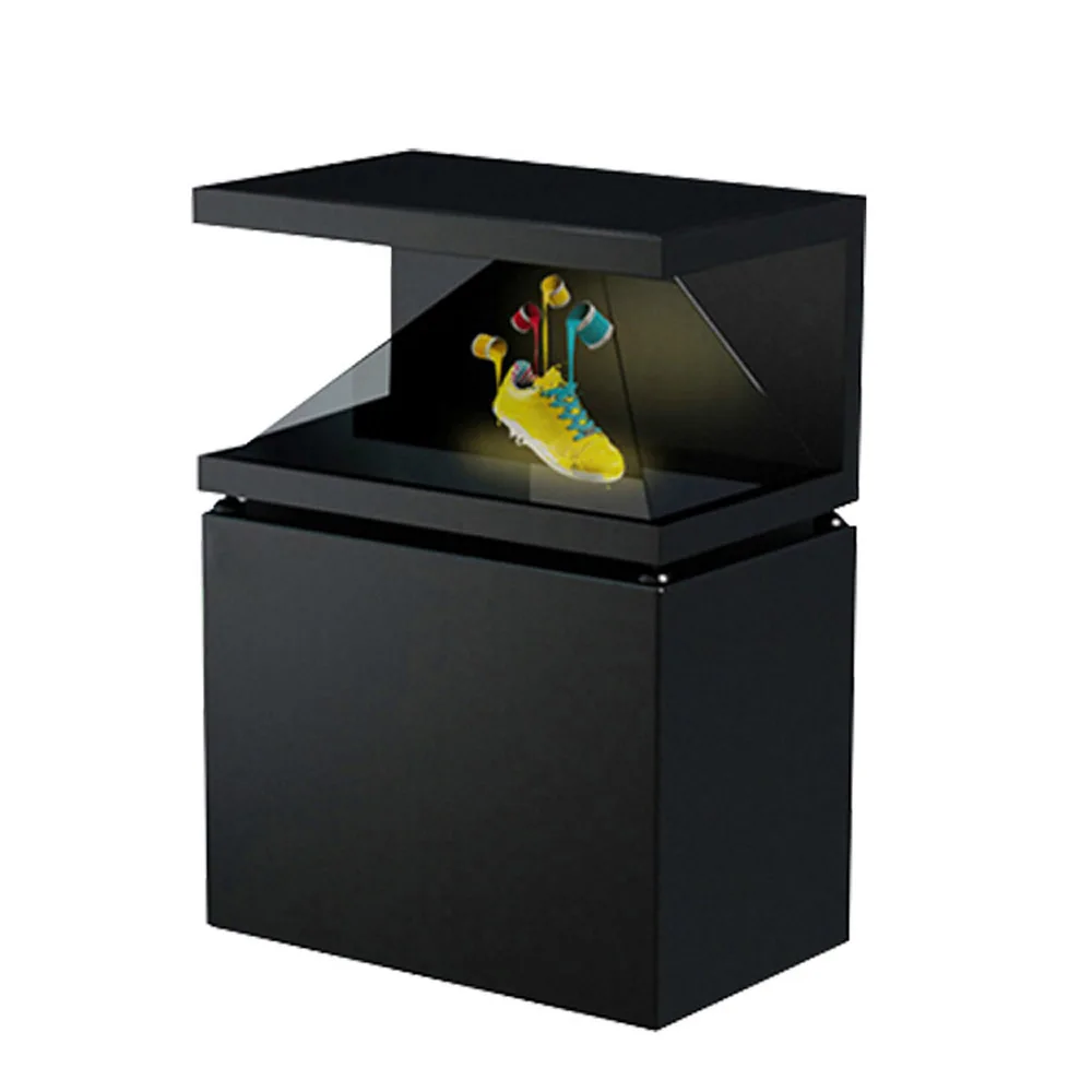 China Supplier sales competitive price Virtual Projection 270 Degree pyramid 3d holographicion+base