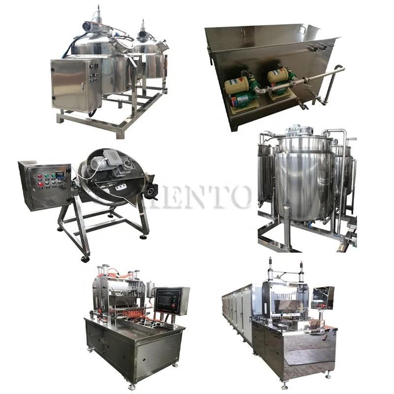 High Efficiency Soft Gelatin Candy Pouring Making Machine for Sale