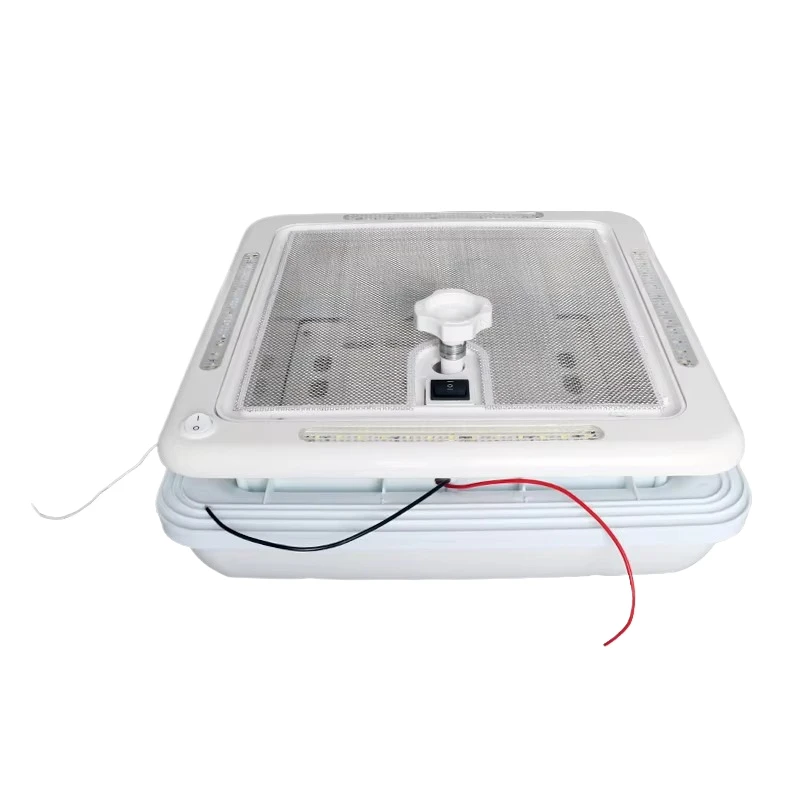 Automobile Roof Air strong wind exhaust Accessories low noise 12 V Roof Vent air fresh blower fan for RV Trailer Caravan