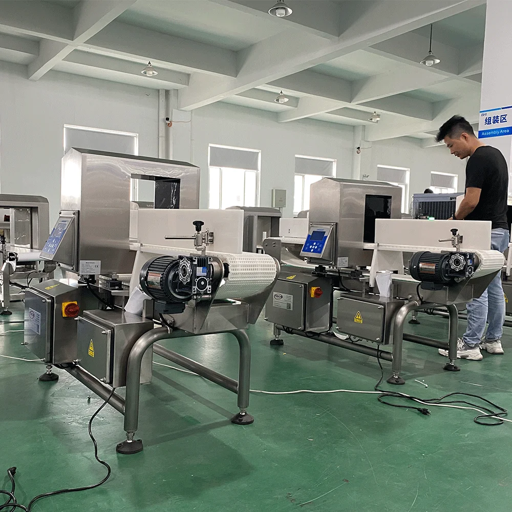 Fanchi-tech Metal Detector for Bottles and Jars Vertical Metal Detector for products in a standing position