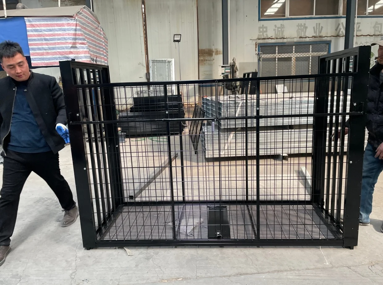 High Quality Collapsible Square Cage Two-Door Wild Pig Cage/Trap cage/Wild Hog Cage