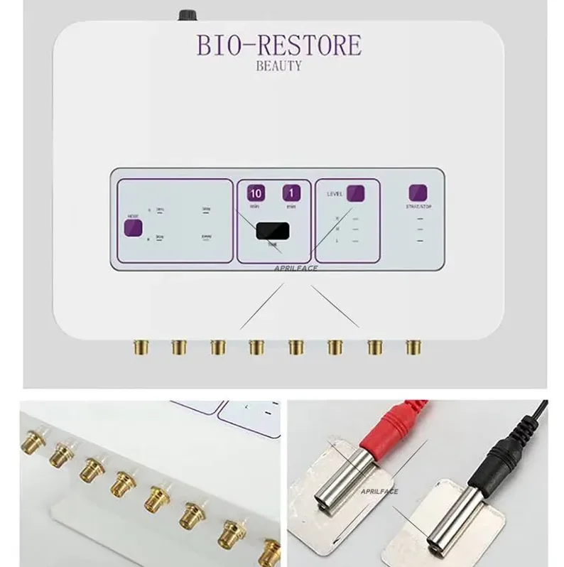 High-Efficiency Anti-Wrinkle and Acne Cell Repair Machine Bio-Restore Skin Care Apparatus for Neck Tightening Therapy