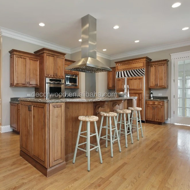 country designed wooden  custom kitchen islands for sale