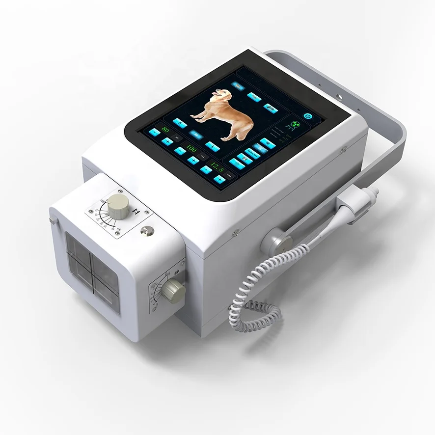 IN-8KW Xray производитель 5 кВт Dr портативный цифровой ветеринарный рентгеновский аппарат с плоской панелью