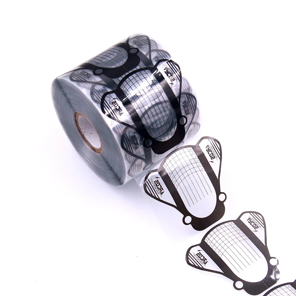 Nail Extension Form PVA  Nail Art French Acrylic UV Gel Tips Extension Builder dual  Form Styling Guide Stencil Manicure Tools