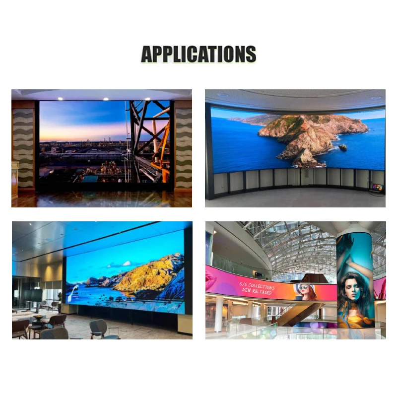 New Product digital P2 led screen factory customization hd full color video led display screen