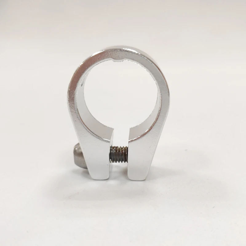 YT Wholesale bicycle parts CNC machining aluminum BMX road bike quick release seat clamp