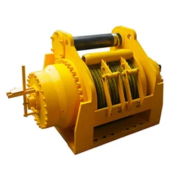 Compact Logging Hydraulic Winch Isyj Series For Forestry Low Loader Winch