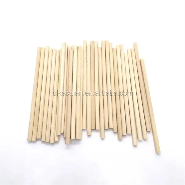 Dalian customized OEM birch wooden round popsicle stick