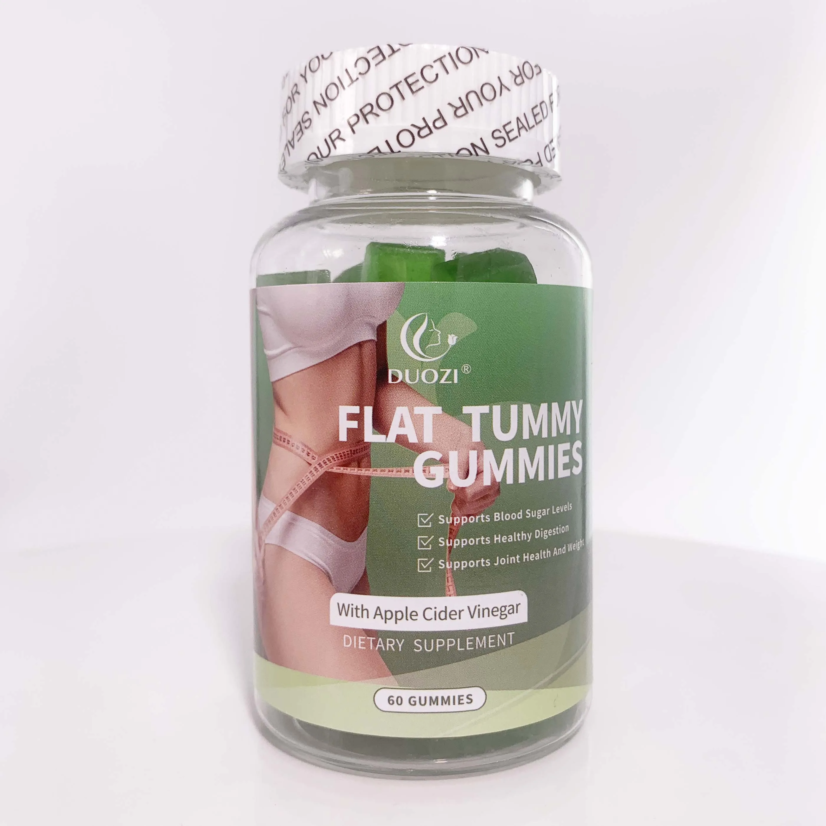 OEM Factory Price Flat Tummy Gummies Halal Flavour Beauty Product for Adults