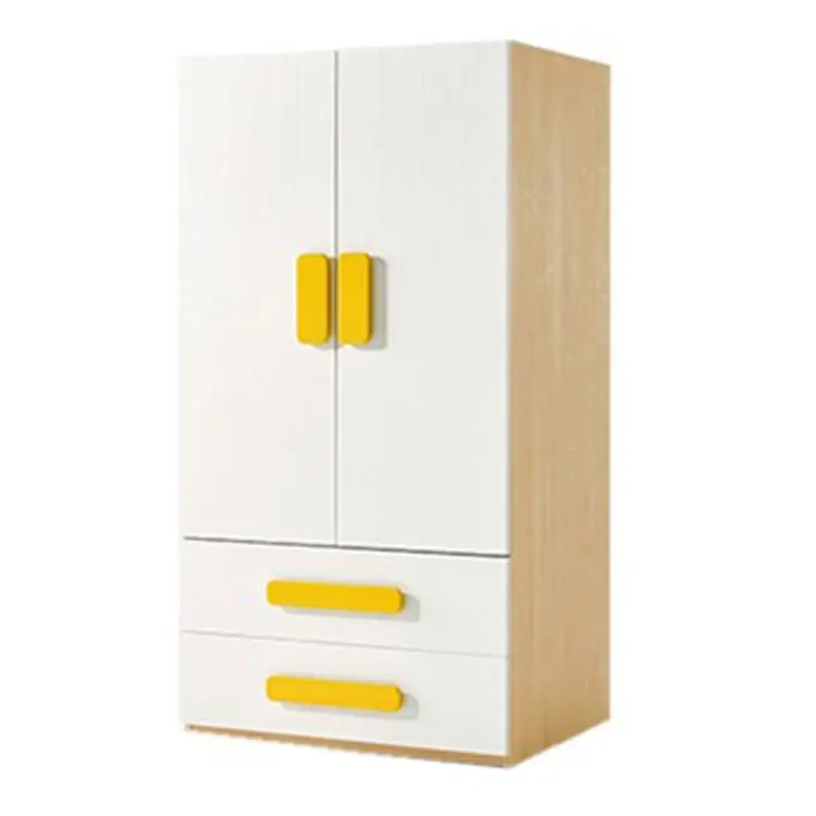 Hot sale high quality modern style simple design storage wooden children wardrobe for bedroom