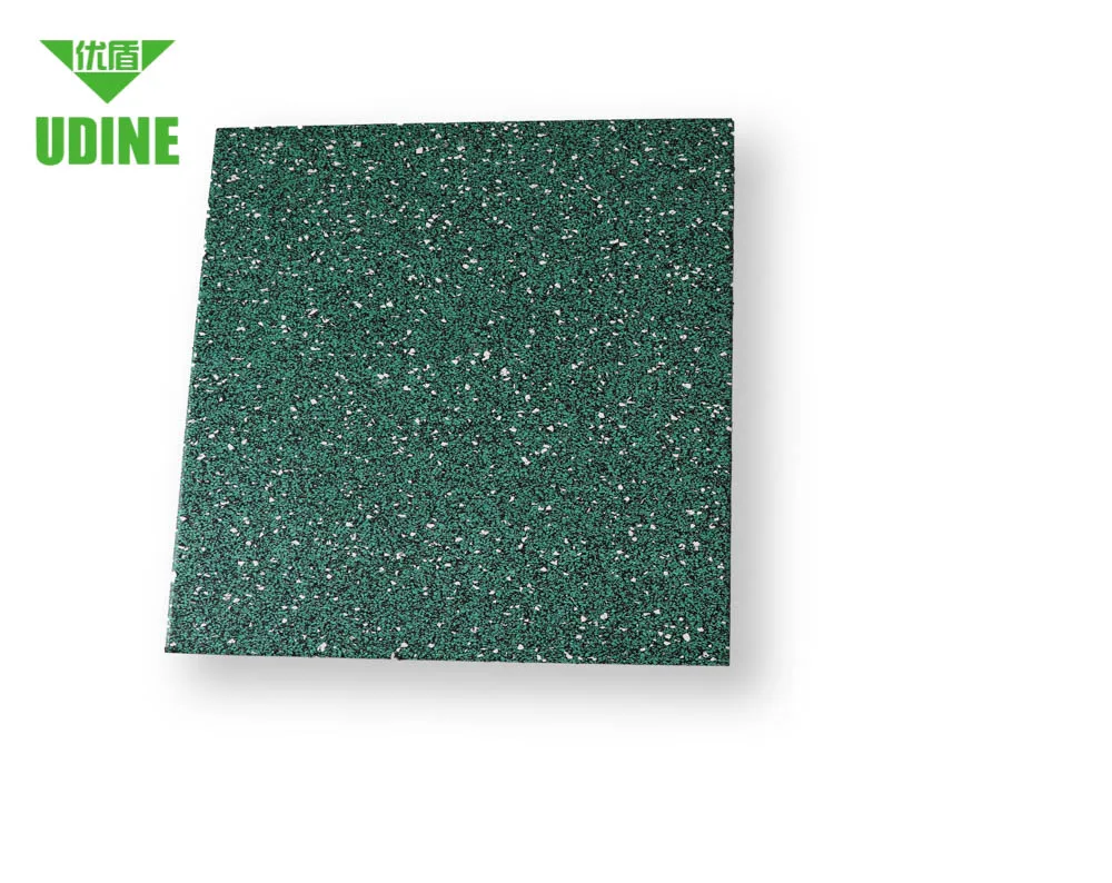 China Recycled Anti Slip Rubber Floor Mat With Beveled Edge EPDM Rubber Crossfit Fitness Gym Floor Roll Tile Strips Piso De Goma