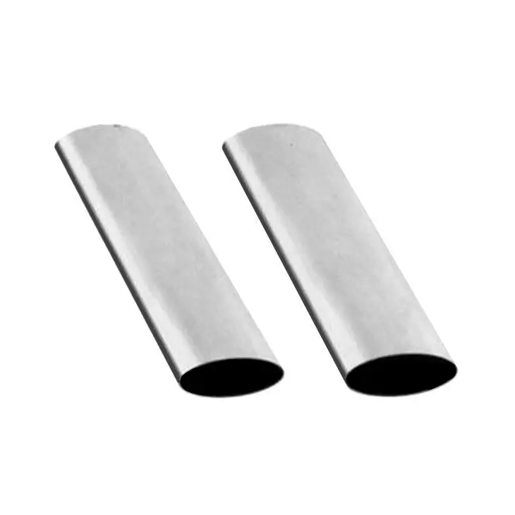 Q195 Q235 Galvanized Welded Flat Oval Steel Tubing pipe for greenhouses and furniture