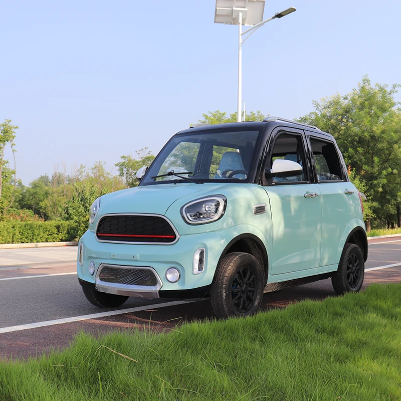 KEYU mini cheap electric car 4 door eec china 4 seater mini electric car right hand  for adults