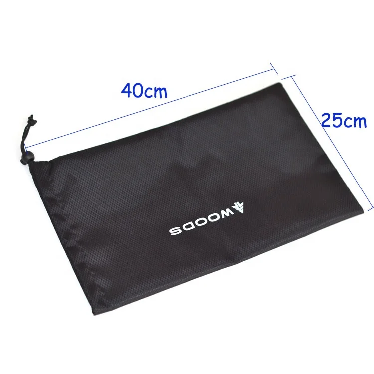 Strong Nylon 420D polyester pattern drawstring waterproof toll packing bag