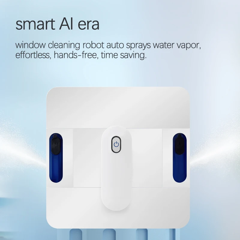 Anti-falL Outside  high building glass washer water spray vacuum cleaner window cleaning robot