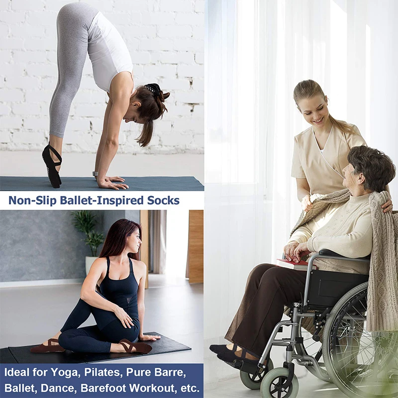 XR-0050 Unique Fashion Sports Non Slip Five Finger Yoga Socks