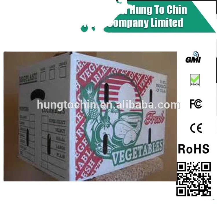 
Custom color printing pretty price corrugated waxed carton cardboard box for chickens 