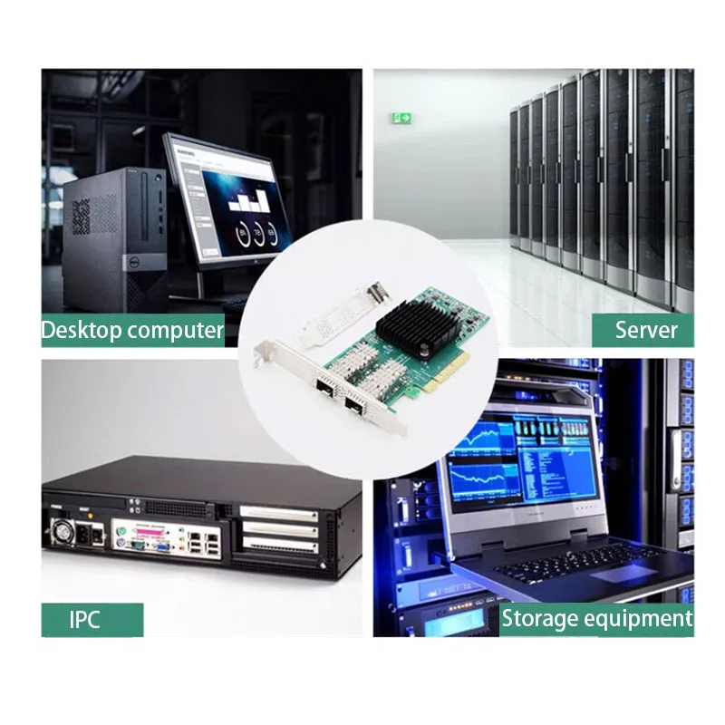 Brand New MCX4121A-ACAT Dual Port Network Cards ConnectX-4 Lx 4121A-ACUT 25G MCX4121A-ACAT 25G Server Network Cards