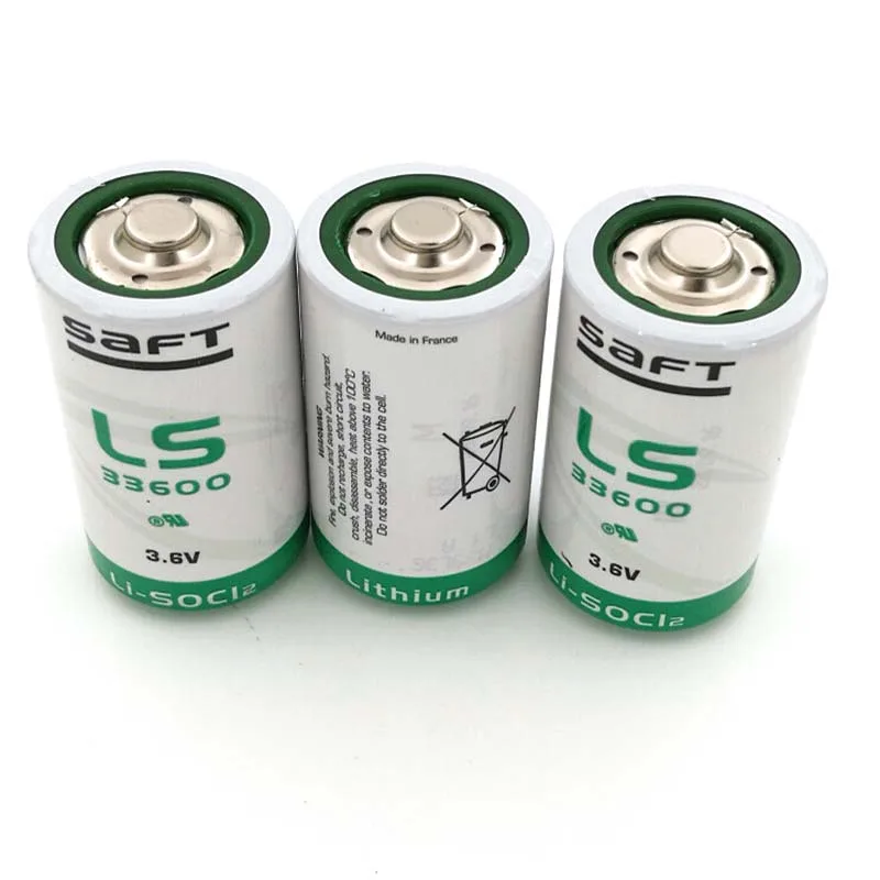  Литиевые аккумуляторы saft ls33600 размера D 3 6 В литиевые lion по самой низкой