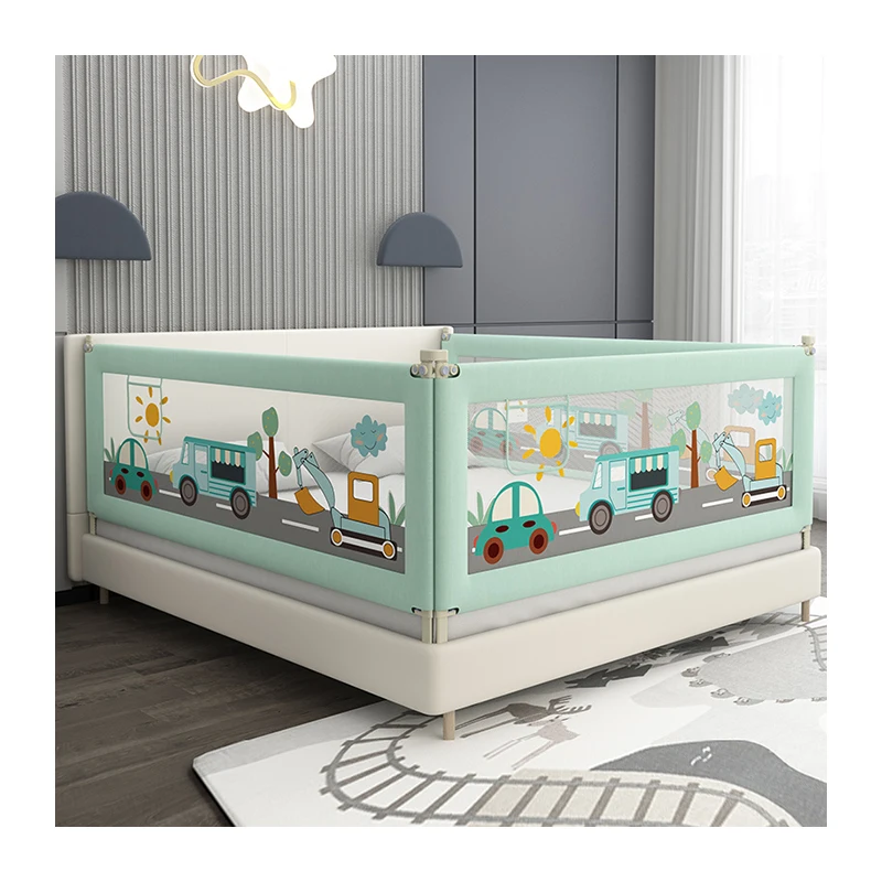 Baby Bed Rail Barrier Foldable Child Baby Safety Fence Bed Side Barrier Guard for Baby Products