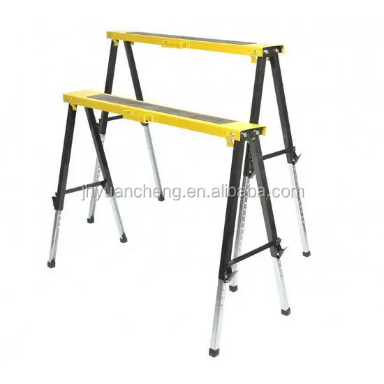 Factory sell heavy-duty miter saw stand sawhorse ,workbench