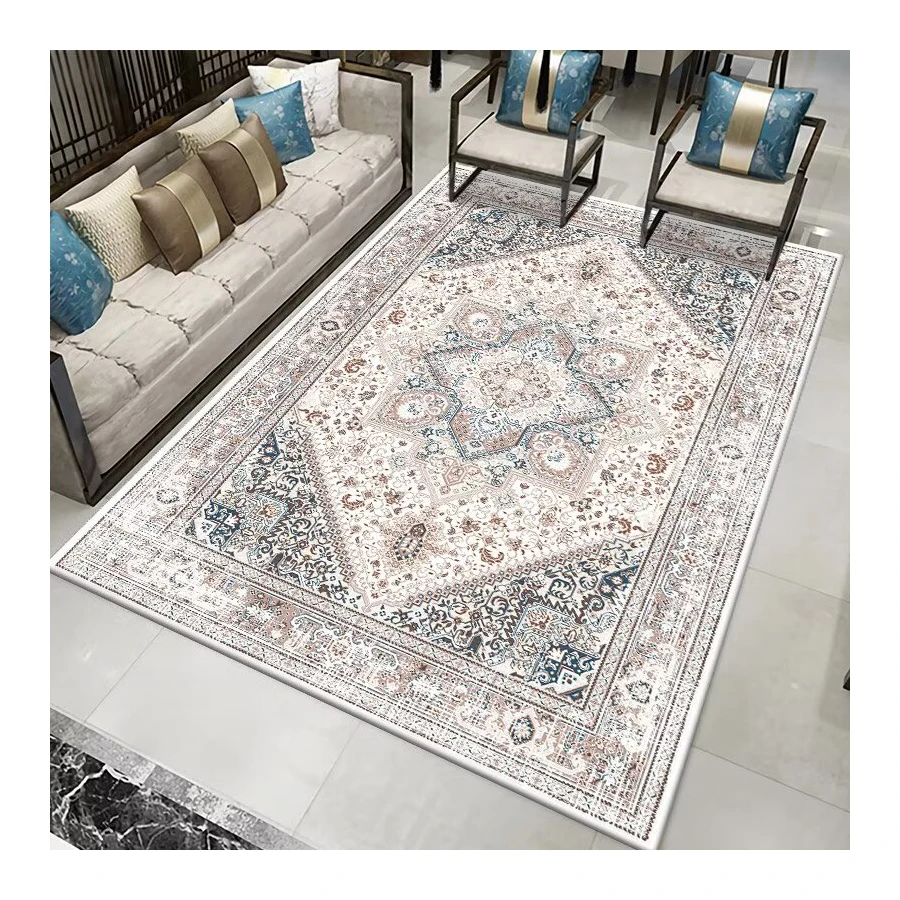 Розовый винтажный популярный aime grand tapis de salon taille