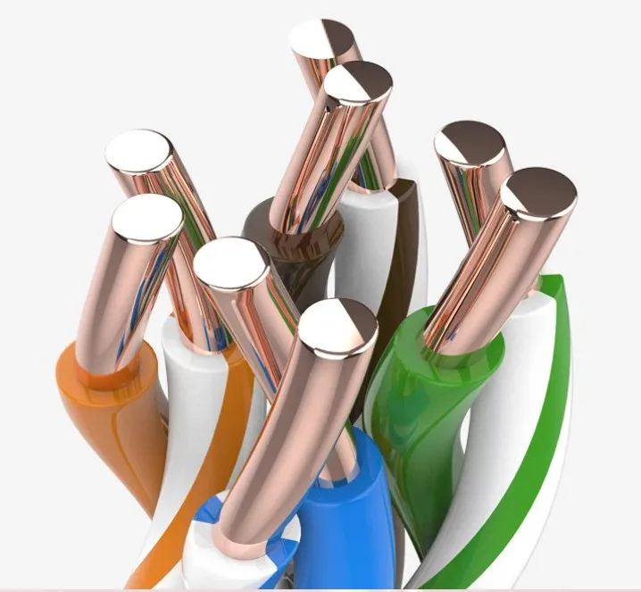 High Speed Cat5e Cat6 Cat6A Outdoor Lan Cable Twisted Pair UTP STP FTP Cat 6 6A 23AWG 0.56mm BC CCA 1000ft Waterproof Cable