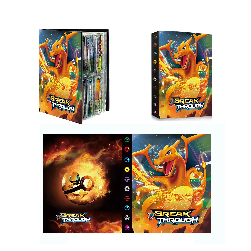 2021 Заводская коллекция карт Pokemon Premium 4 9 12 Карманный держатель папка-портфель папка для карточек