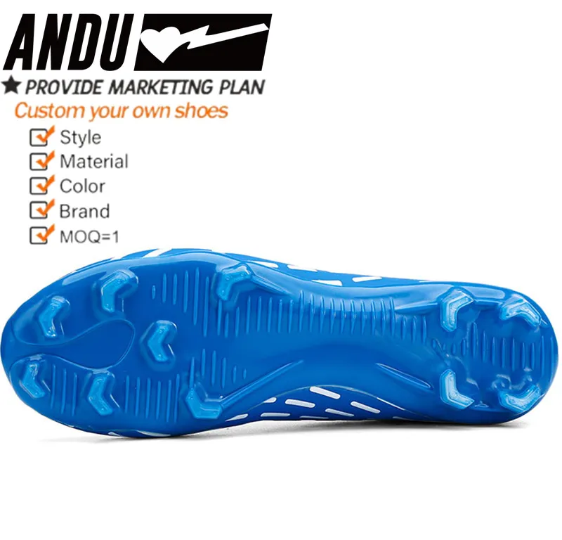 Size 32-45 Manufacturers Custom Design Made High Quality Soccer Shoes 2023 Men OEM Professional Football Boots