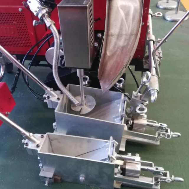 
two-component Road Marking Machine for road marking line 